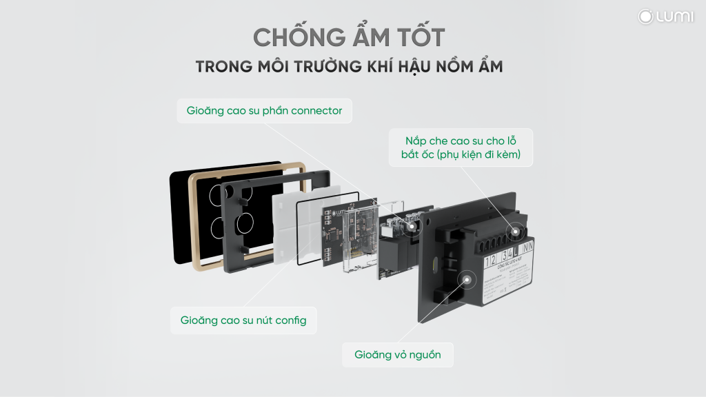 LUTO có khả năng chịu ẩm cao